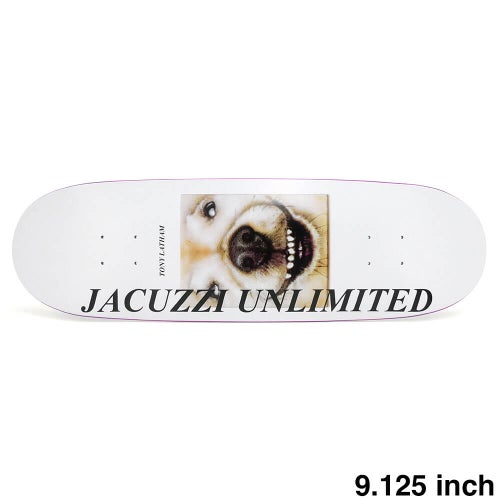 JACUZZI DECK ジャグジー デッキ TONY LATHAM SMOOSHED 9.125 EGG SHAPE EPOXY 7 スケートボード スケボー 1