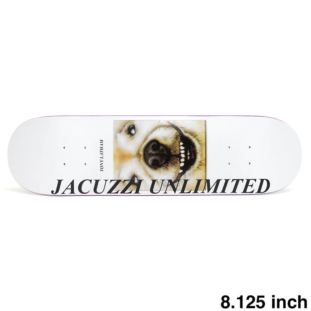 JACUZZI DECK ジャグジー デッキ TONY LATHAM SMOOSHED 8.125 EPOXY 7 スケートボード スケボー　1