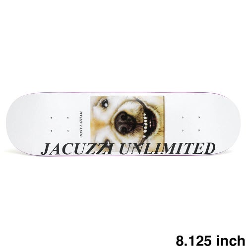 JACUZZI DECK ジャグジー デッキ TONY LATHAM SMOOSHED 8.125 EPOXY 7 スケートボード スケボー　1