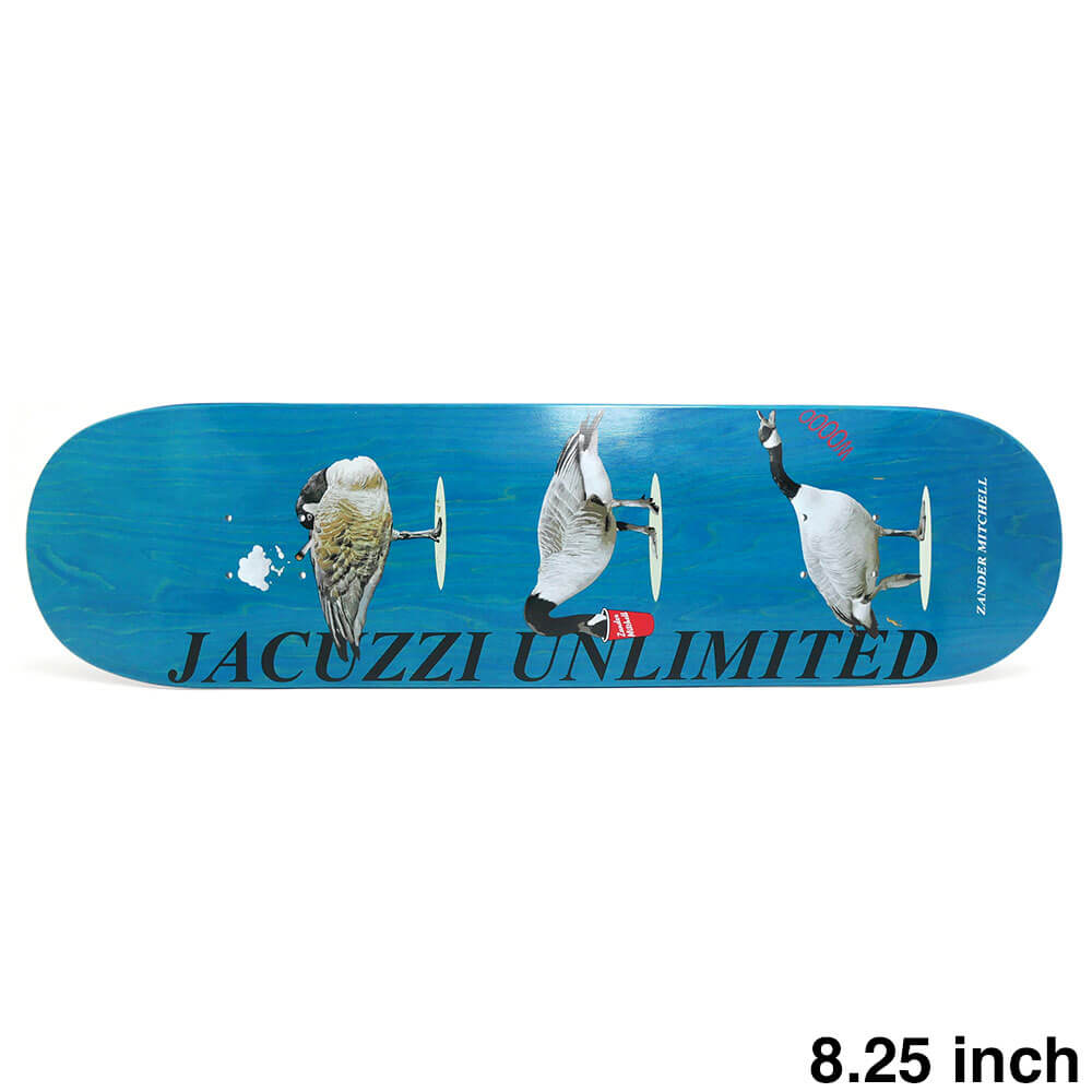 JACUZZI DECK ジャグジー デッキ ZANDER MITCHELL GEESE 8.25 EPOXY 7 スケートボード スケボー　1