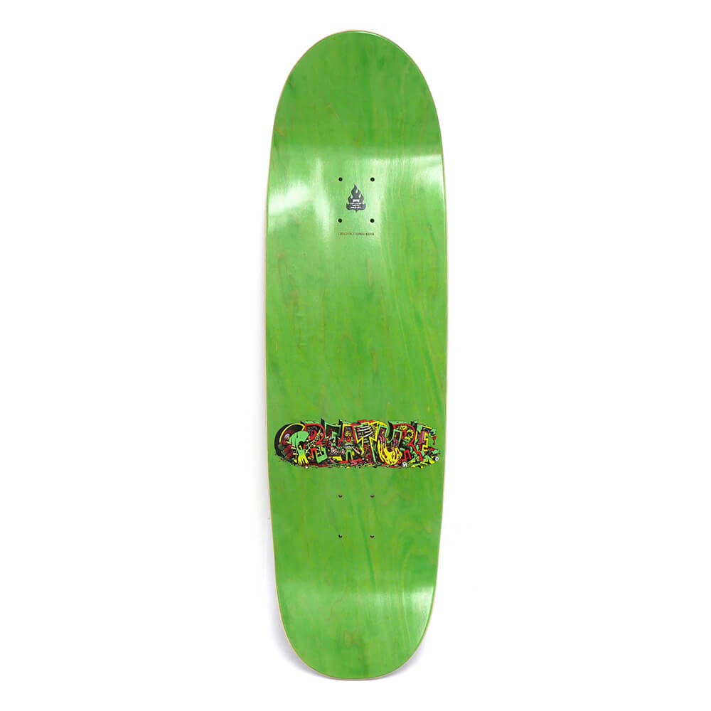 CREATURE DECK クリーチャー デッキ TEAM HALLUCINATION 9.25 EGG SHAPE スケートボード スケボー 3