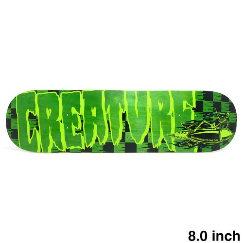 CREATURE DECK クリーチャー デッキ TEAM DEATH RIDERS STUMPS 8.0 スケートボード スケボー 1