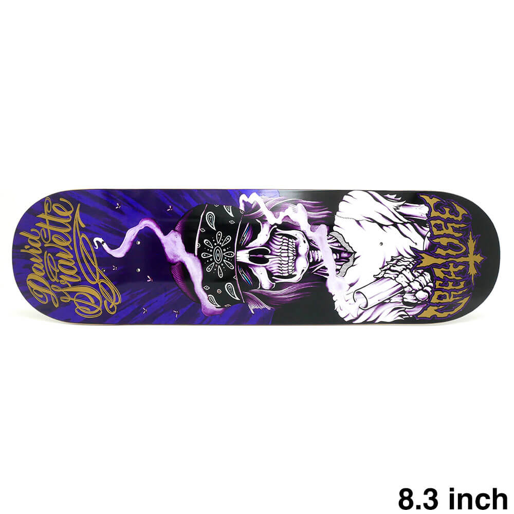 CREATURE DECK クリーチャー デッキ DAVID GRAVETTE HIPPIE SKULL 20TH 8.3 スケートボード スケボー 1