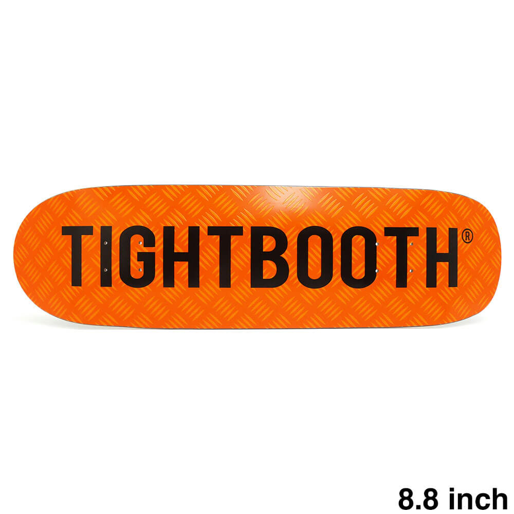 TIGHTBOOTH（TBPR）DECK タイトブース デッキ TEAM CP LOGO CRUISER ORANGE 8.8 スケートボード スケボー 1