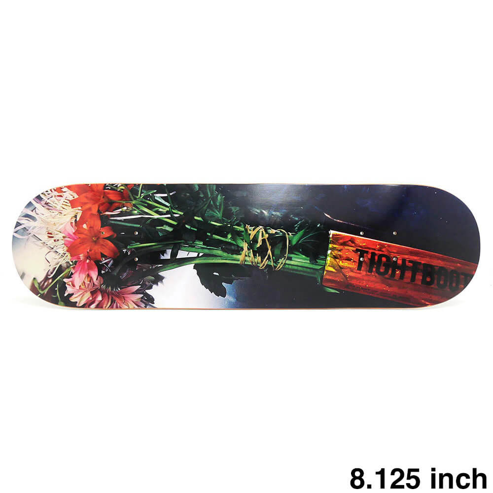 TIGHTBOOTH（TBPR）DECK タイトブース デッキ TEAM FLOWER 8.125 スケートボード スケボー 1