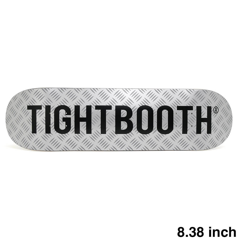 TIGHTBOOTH（TBPR）DECK タイトブース デッキ TEAM CP LOGO SILVER 8.38 スケートボード スケボー 1