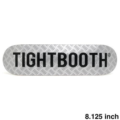 TIGHTBOOTH（TBPR）DECK タイトブース デッキ TEAM CP LOGO SILVER 8.125 スケートボード スケボー 1
