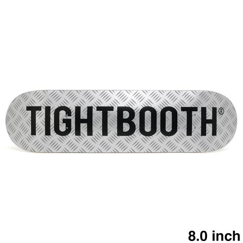 TIGHTBOOTH（TBPR）DECK タイトブース デッキ TEAM CP LOGO SILVER 8.0 スケートボード スケボー 1