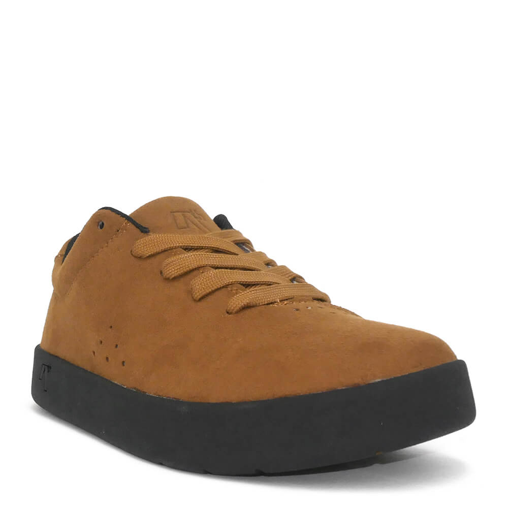 ARETH SHOES アース シューズ スニーカー I LACE VEGAN SUEDE BROWN スケートボード スケボー 1