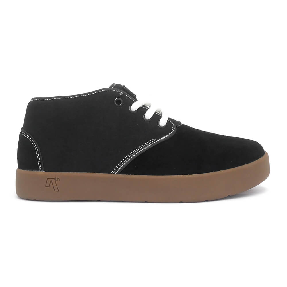 ARETH SHOES アース シューズ スニーカー BULIT WHITE STITCH BLACK スケートボード スケボー 4
