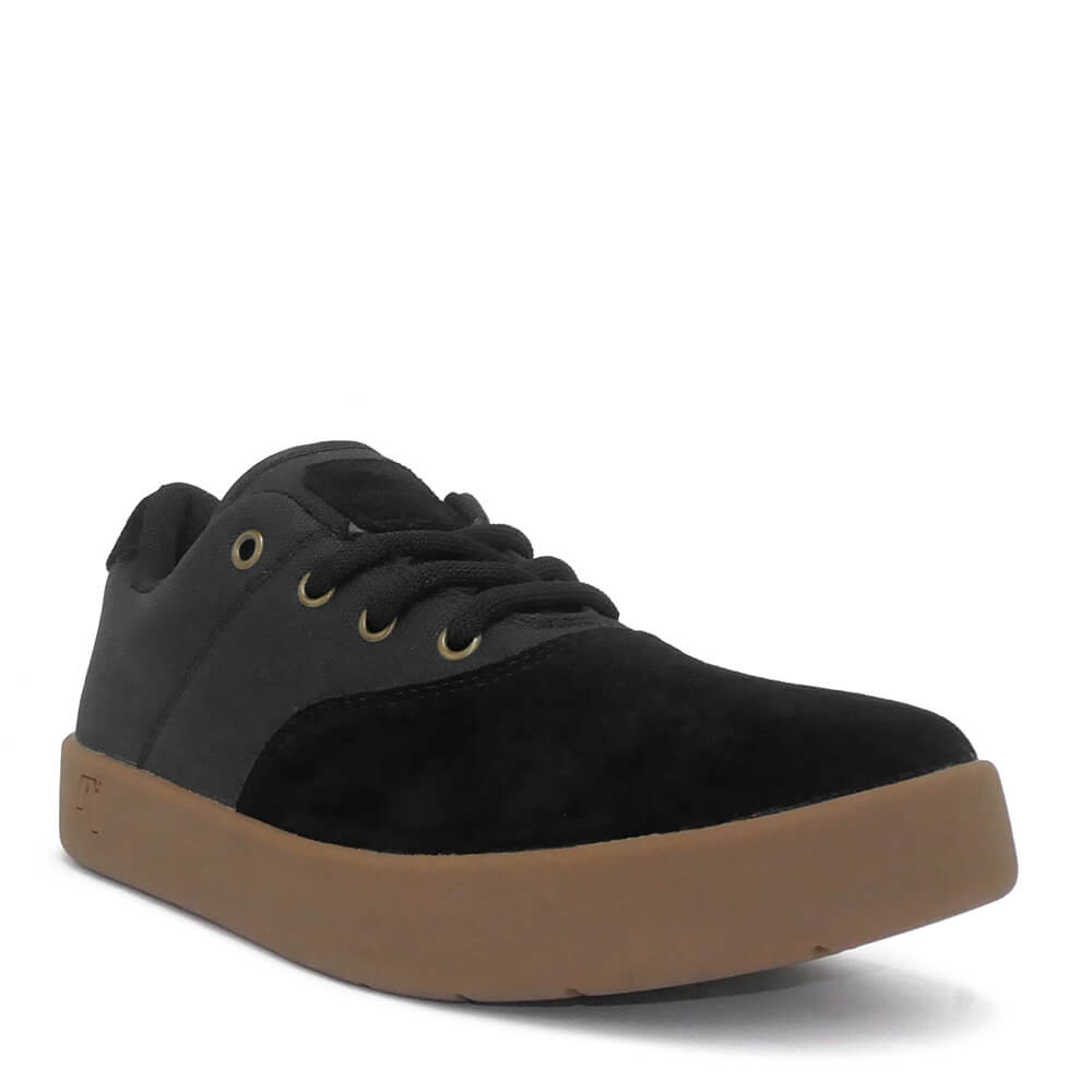ARETH SHOES アース シューズ スニーカー PLUG BLACK/GUM スケートボード スケボー 1
