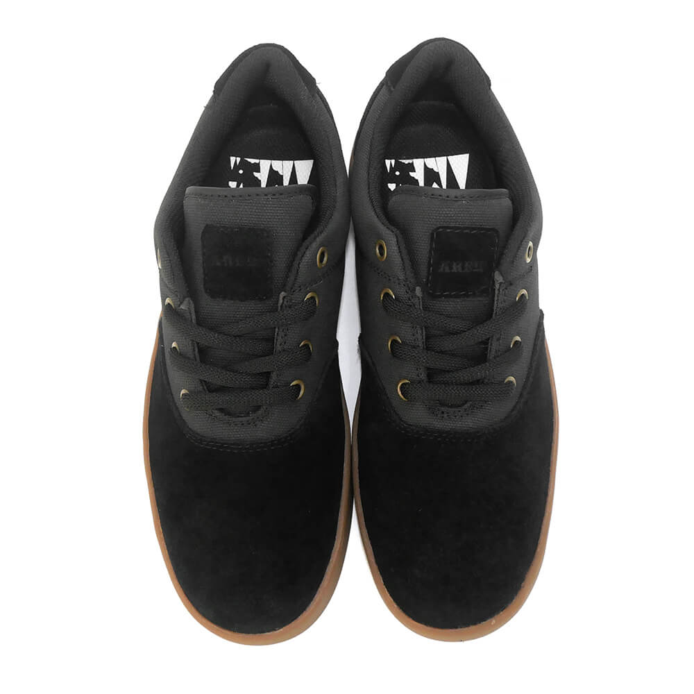 ARETH SHOES アース シューズ スニーカー PLUG BLACK/GUM スケートボード スケボー 2
