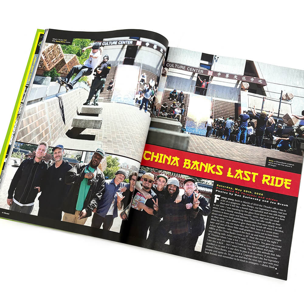 THRASHER MAGAZINE スラッシャー 雑誌 2026年9月号 スケートボード スケボー 02