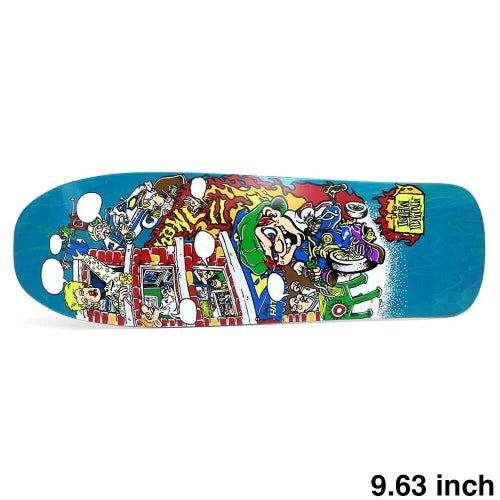 NEW DEAL DECK ニューディール デッキ ANDY HOWELL TRICYCLE KID EMERALD STAIN 9.63 スケートボード スケボー 1