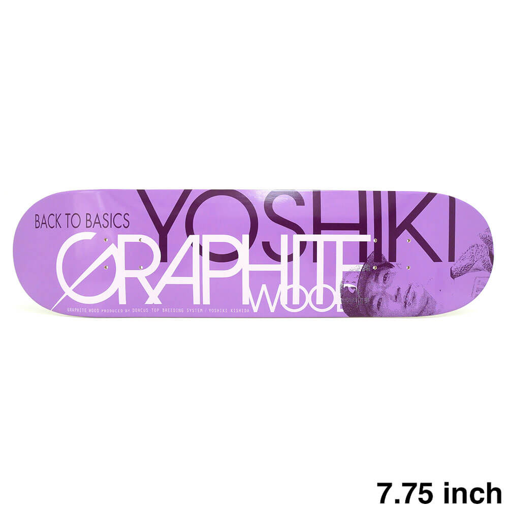 DORCUS DECK ドーカス デッキ YOSHIKI KISHIDA GRAPHITE WOOD 7.75 スケートボード スケボー 1