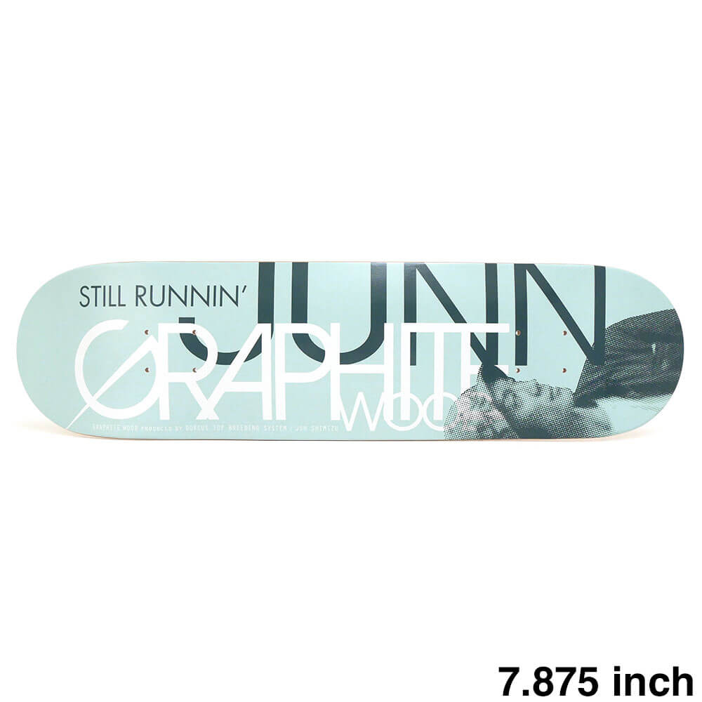 DORCUS DECK ドーカス デッキ JUN SHIMIZU GRAPHITE WOOD 7.875 スケートボード スケボー 1