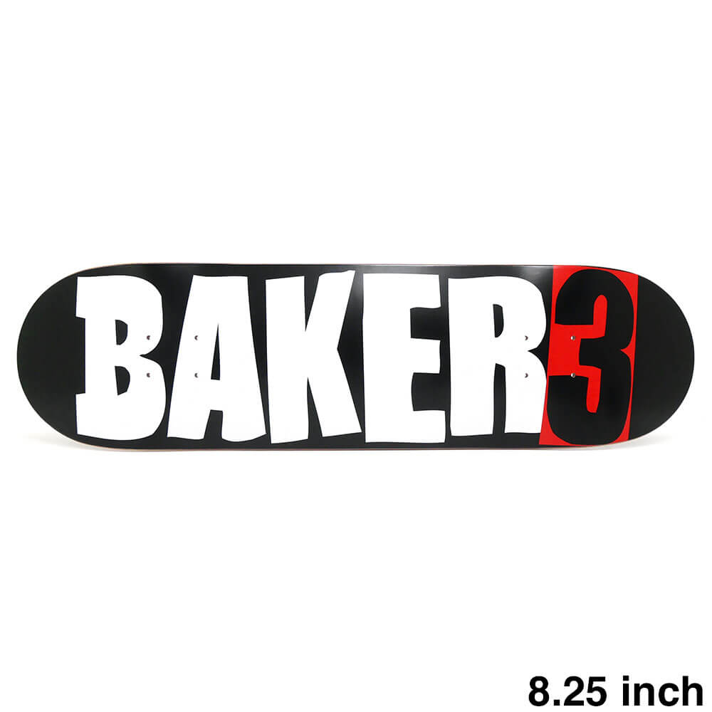 BAKER DECK ベイカー デッキ TEAM BAKER 3 8.25（DSM） スケートボード スケボー 1