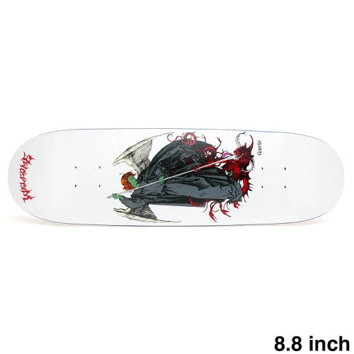 WELCOME DECK ウェルカム デッキ NICK GARCIA SPEAR WHITE/RED 8.8 SON OF BOLINE SHAPE スケートボード スケボー 1