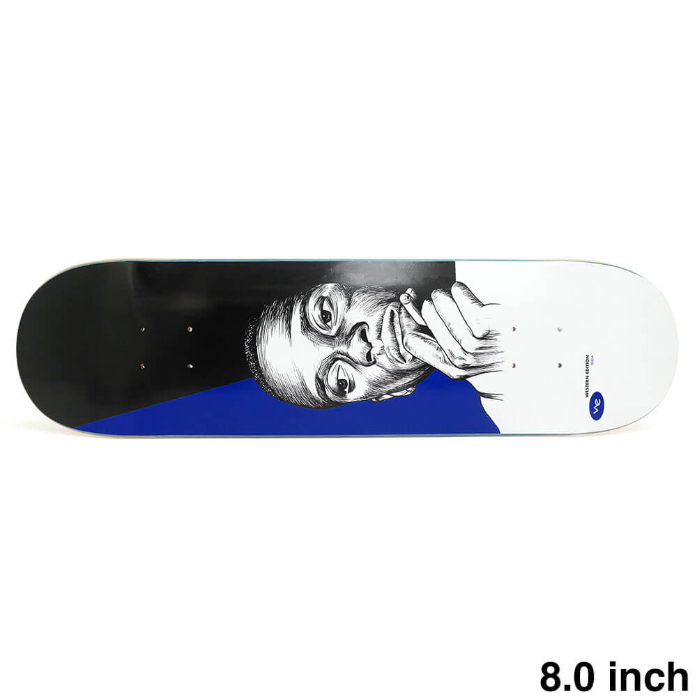 WESTERN EDITION DECK ウエスタンエディション デッキ YOSHIAKI TOEDA BOBBY 8.0 スケートボード スケボー 1
