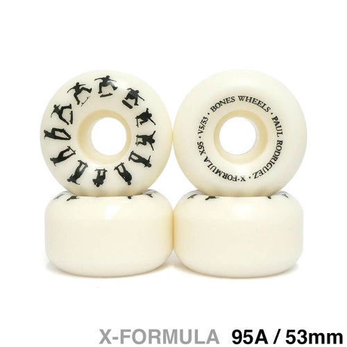 BONES WHEEL ボーンズ ウィール X-FORMULA 95A V5 SIDECUT P-ROD SW HEEL 53mm スケートボード スケボー 1