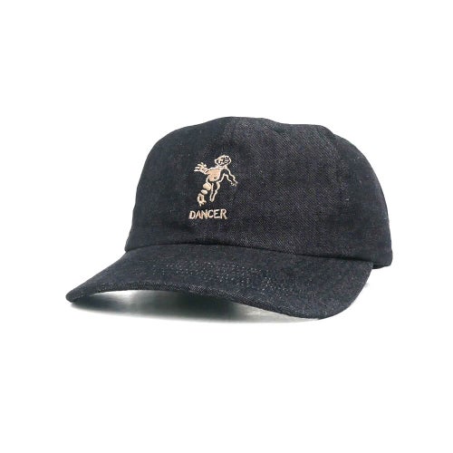 DANCER CAP ダンサー キャップ OG LOGO DAD BLACK スケートボード スケボー 