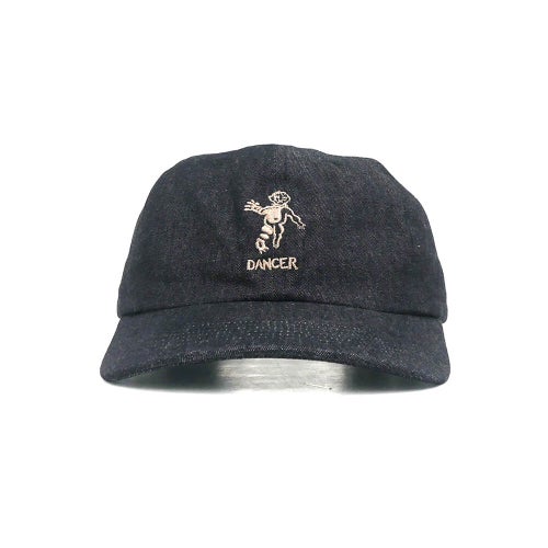 DANCER CAP ダンサー キャップ OG LOGO DAD BLACK スケートボード スケボー 1