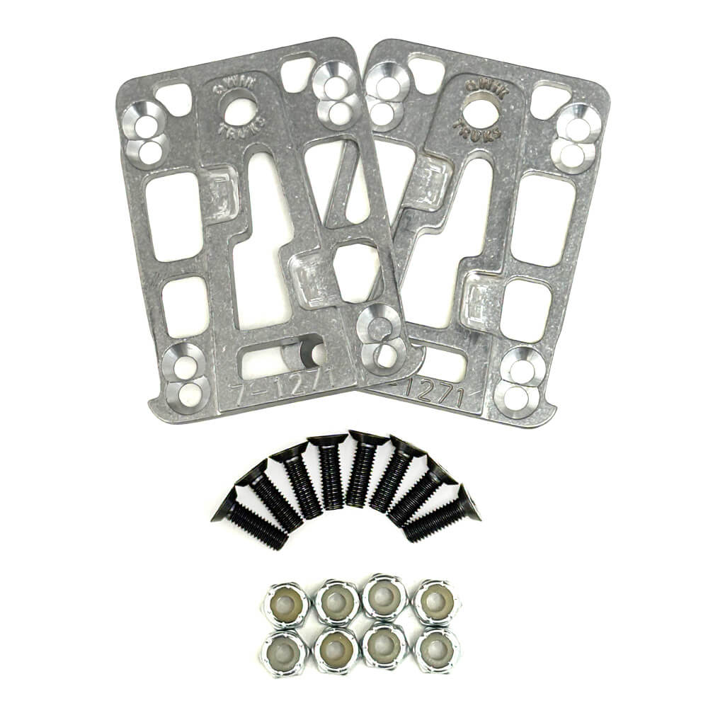 QWIK TRUKS クイックトラックス パーツ TRUCK PLATE SET スケートボード スケボー