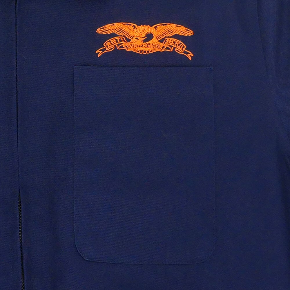 ANTIHERO JACKET アンチヒーロー ジャケット BASIC EAGLE STASH NAVY スケートボード スケボー 2