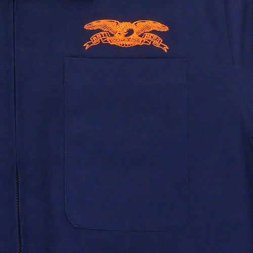 ANTIHERO JACKET アンチヒーロー ジャケット BASIC EAGLE STASH NAVY スケートボード スケボー 2