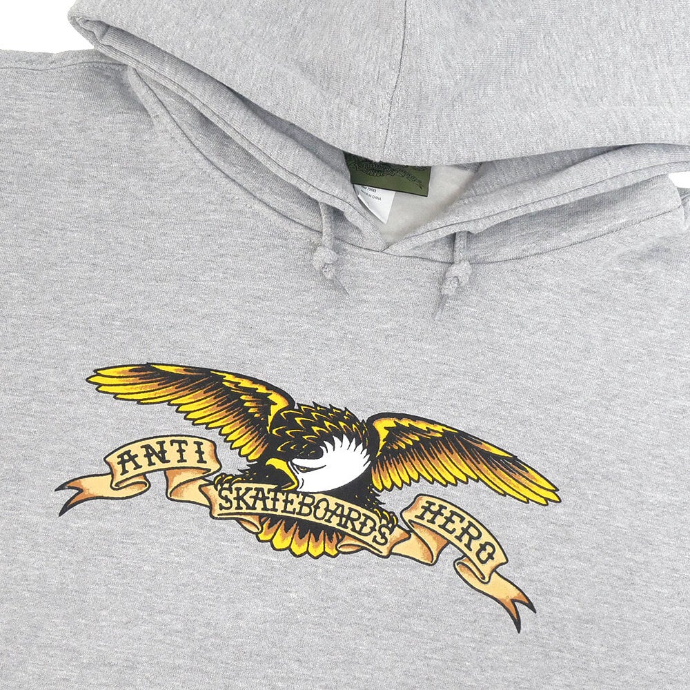ANTIHERO HOOD アンチヒーロー パーカー EAGLE GREY スケートボード スケボー 1