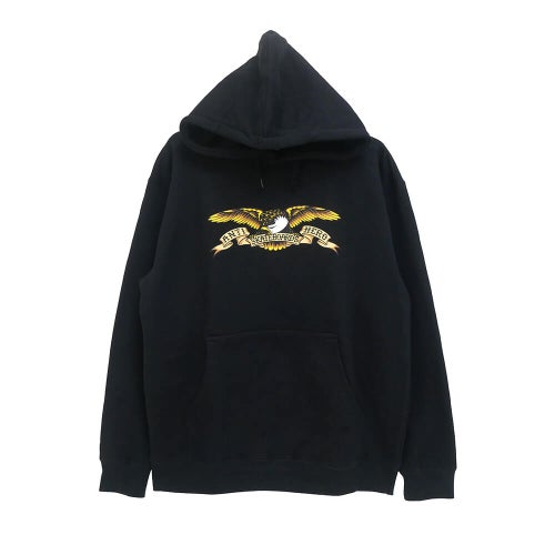 ANTIHERO HOOD アンチヒーロー パーカー EAGLE BLACK スケートボード スケボー 