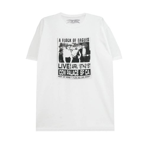 ANTIHERO T-SHIRT アンチヒーロー Tシャツ FLOCK OF EAGLES RINGSPAN WHITE スケートボード スケボー 