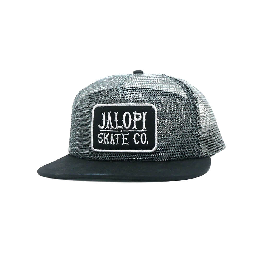 ANTIHERO MESHCAP アンチヒーロー メッシュキャップ JALOPI PATCH MESH SNAPBACK GREY/BLACK スケートボード スケボー 