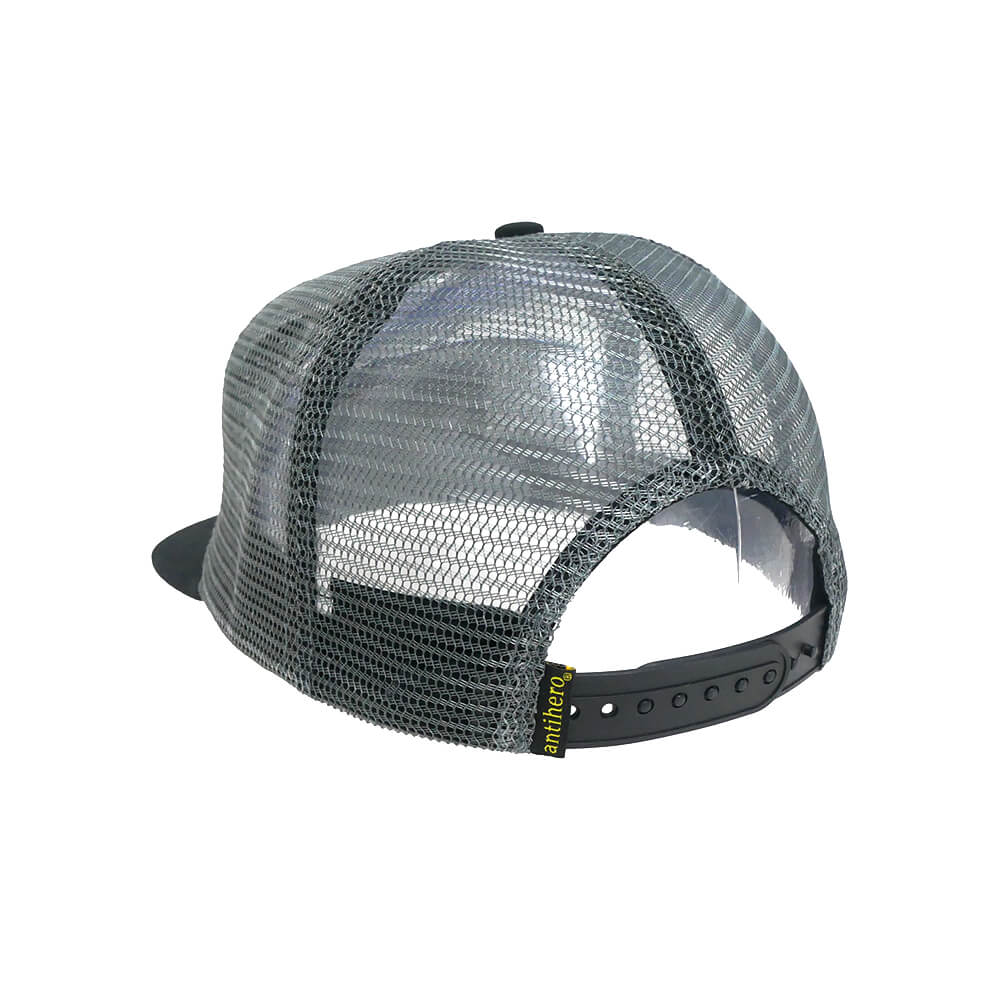 ANTIHERO MESHCAP アンチヒーロー メッシュキャップ JALOPI PATCH MESH SNAPBACK GREY/BLACK スケートボード スケボー 2