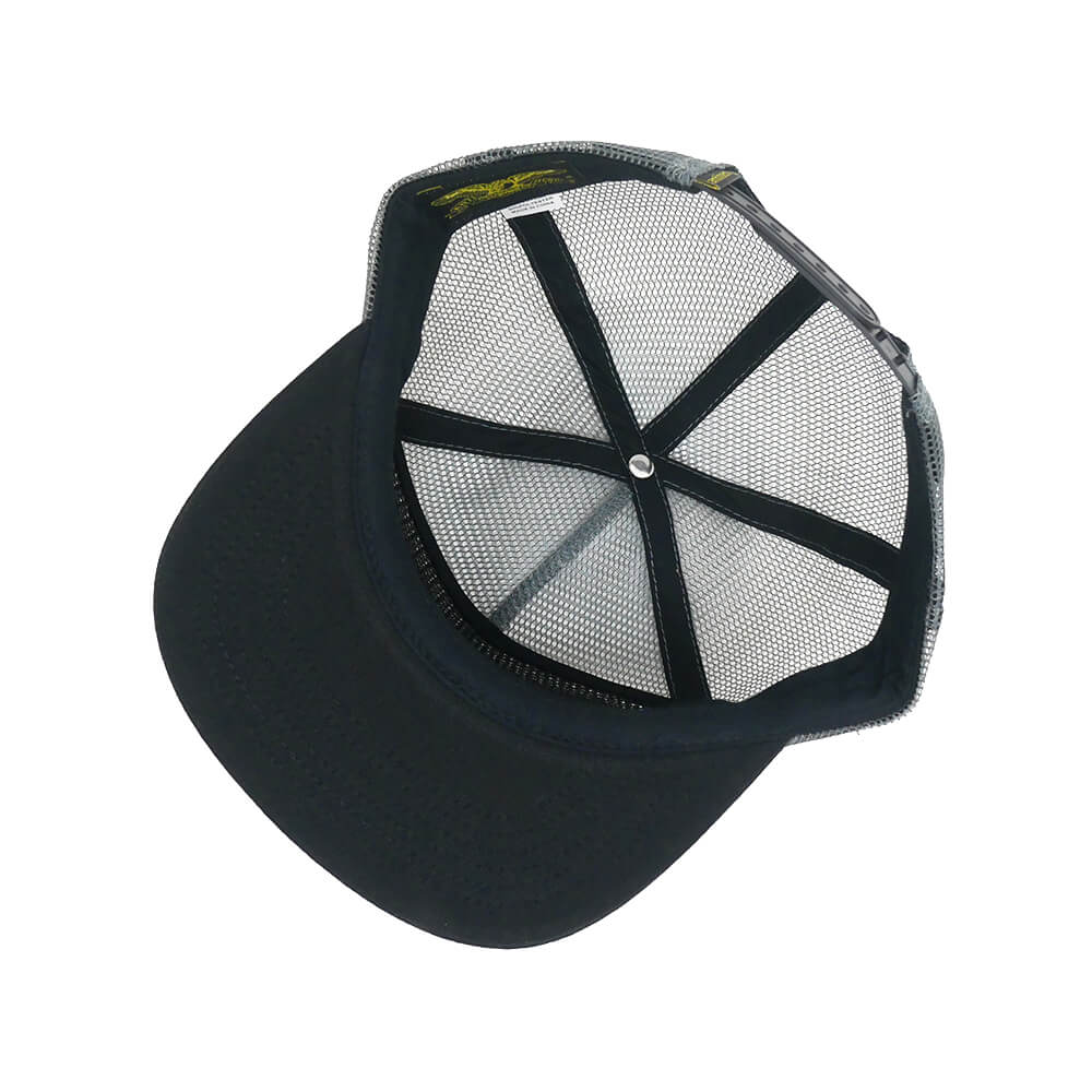ANTIHERO MESHCAP アンチヒーロー メッシュキャップ JALOPI PATCH MESH SNAPBACK GREY/BLACK スケートボード スケボー 3