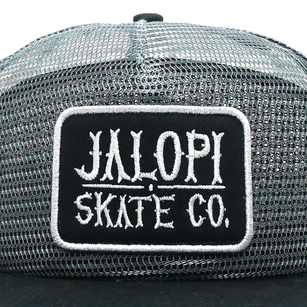 ANTIHERO MESHCAP アンチヒーロー メッシュキャップ JALOPI PATCH MESH SNAPBACK GREY/BLACK スケートボード スケボー 4
