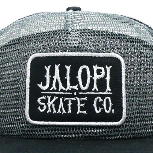 ANTIHERO MESHCAP アンチヒーロー メッシュキャップ JALOPI PATCH MESH SNAPBACK GREY/BLACK スケートボード スケボー 4