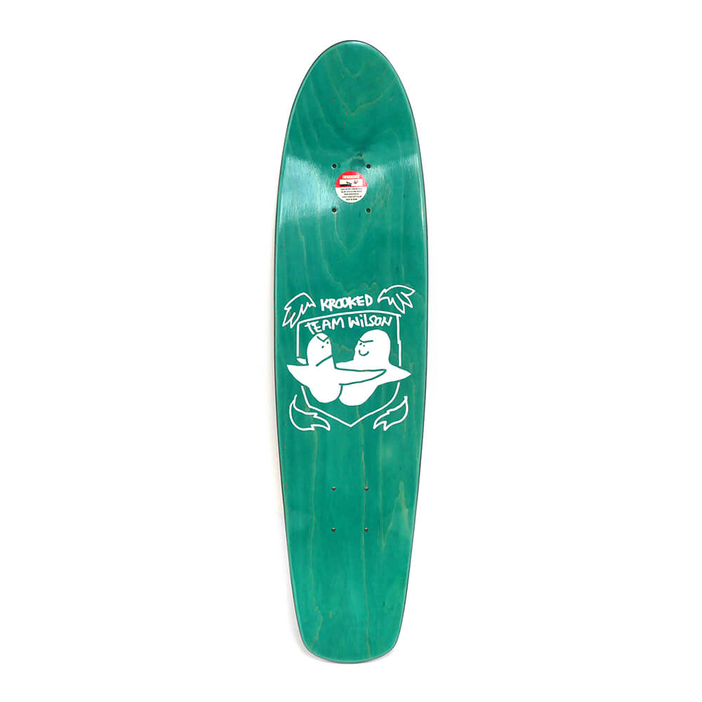KROOKED DECK クルキッド デッキ JOHNNY WILSON GUEST PRO ZINGER NANO 7.37 スケートボード スケボー 3