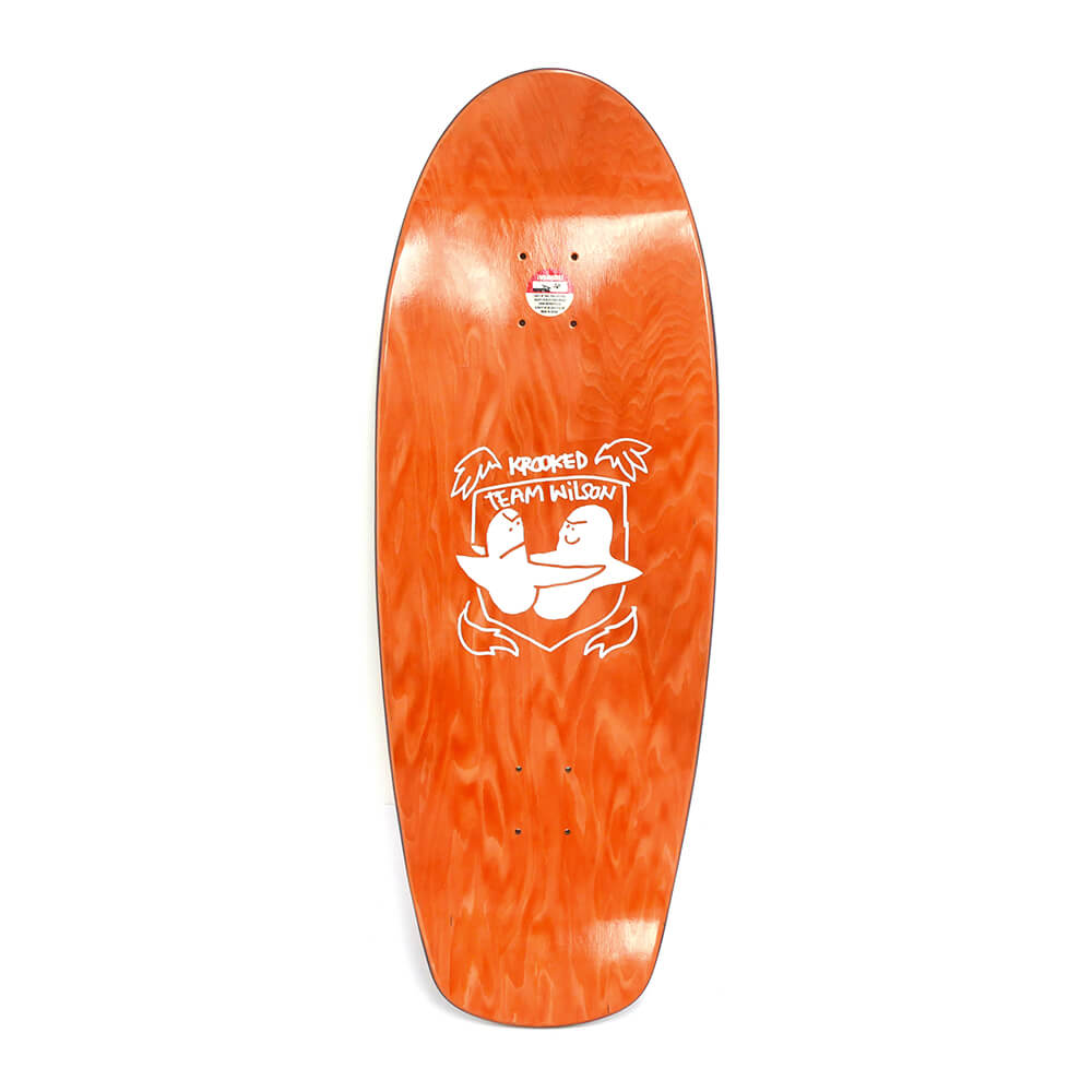 KROOKED DECK クルキッド デッキ ANDREW WILSON ZOGGER 10.75 スケートボード スケボー 3