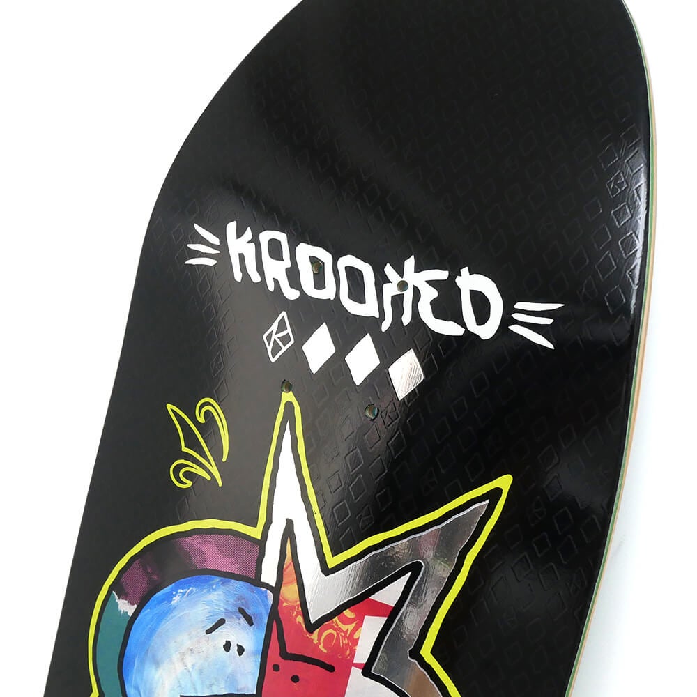 KROOKED DECK クルキッド デッキ MARK GONZALES SIG 9.81 スケートボード スケボー 4