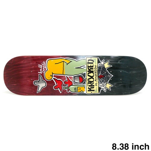 KROOKED DECK クルキッド デッキ MIKE ANDERSON COMPLEX 8.38 スケートボード スケボー 1