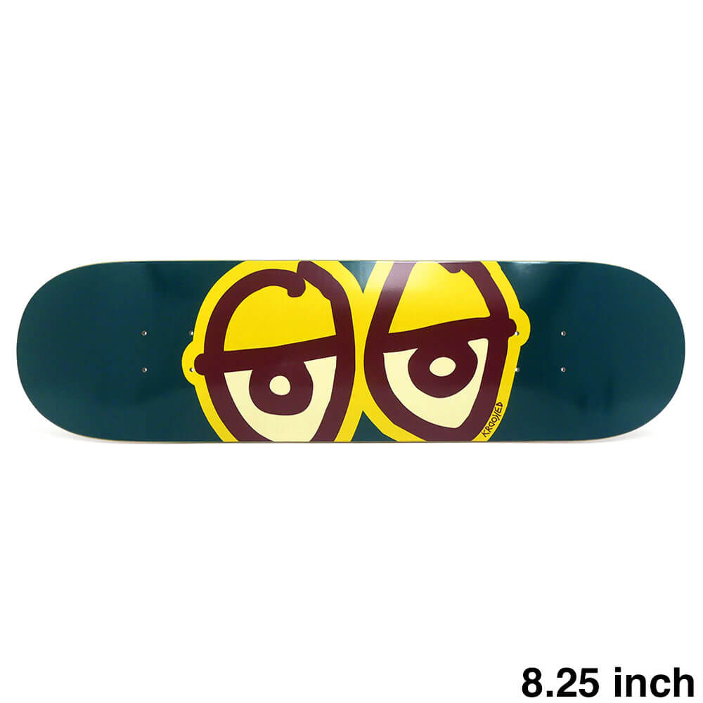 KROOKED DECK クルキッド デッキ TEAM EYES SPRUCE 8.25 スケートボード スケボー 1