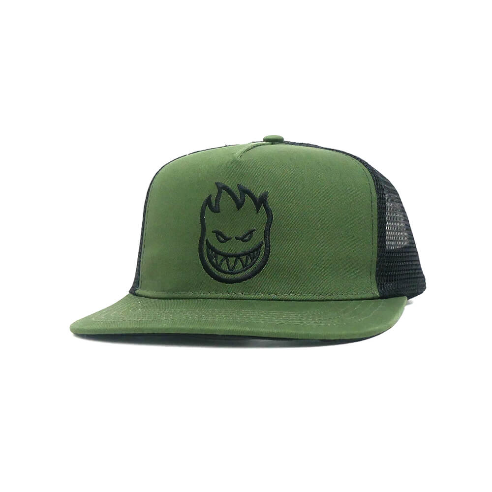 SPITFIRE MESHCAP スピットファイヤー メッシュキャップ BIGHEAD MESH SNAPBACK OLIVE/BLACK スケートボード スケボー 