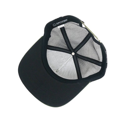 SPITFIRE MESHCAP スピットファイヤー メッシュキャップ BIGHEAD MESH SNAPBACK OLIVE/BLACK スケートボード スケボー 3