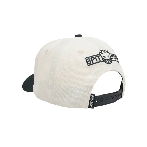 SPITFIRE CAP スピットファイヤー キャップ LTB ARCH SNAPBACK OFF WHITE/BLACK スケートボード スケボー 2