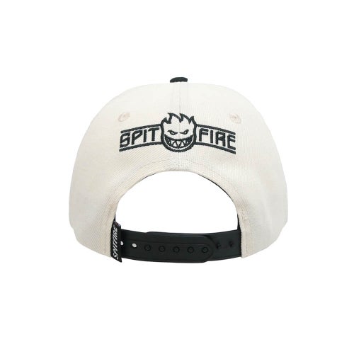 SPITFIRE CAP スピットファイヤー キャップ LTB ARCH SNAPBACK OFF WHITE/BLACK スケートボード スケボー 3