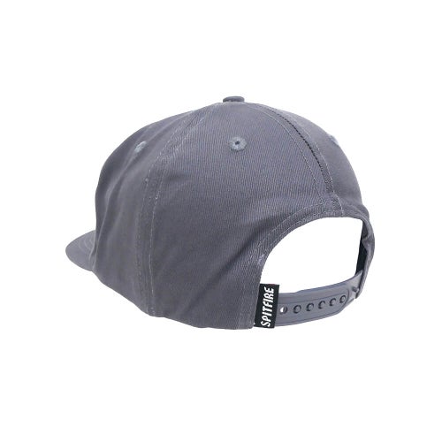 SPITFIRE CAP スピットファイヤー キャップ GAS MASK SCRIPT PATCH SNAPBACK CHARCOAL スケートボード スケボー 2