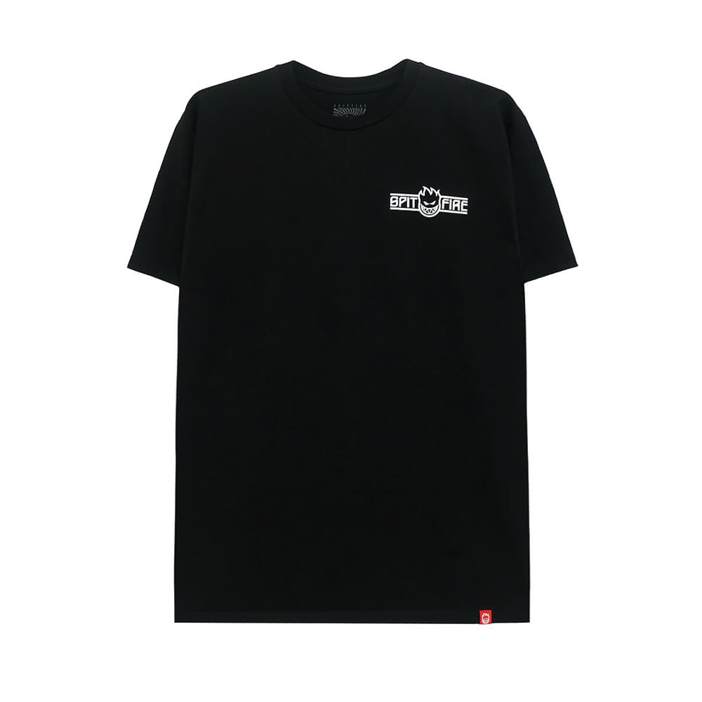  SPITFIRE T-SHIRT スピットファイヤー Tシャツ LTB ARCH 2 BLACK スケートボード スケボー 1