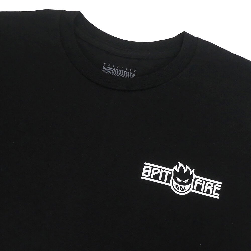  SPITFIRE T-SHIRT スピットファイヤー Tシャツ LTB ARCH 2 BLACK スケートボード スケボー 2