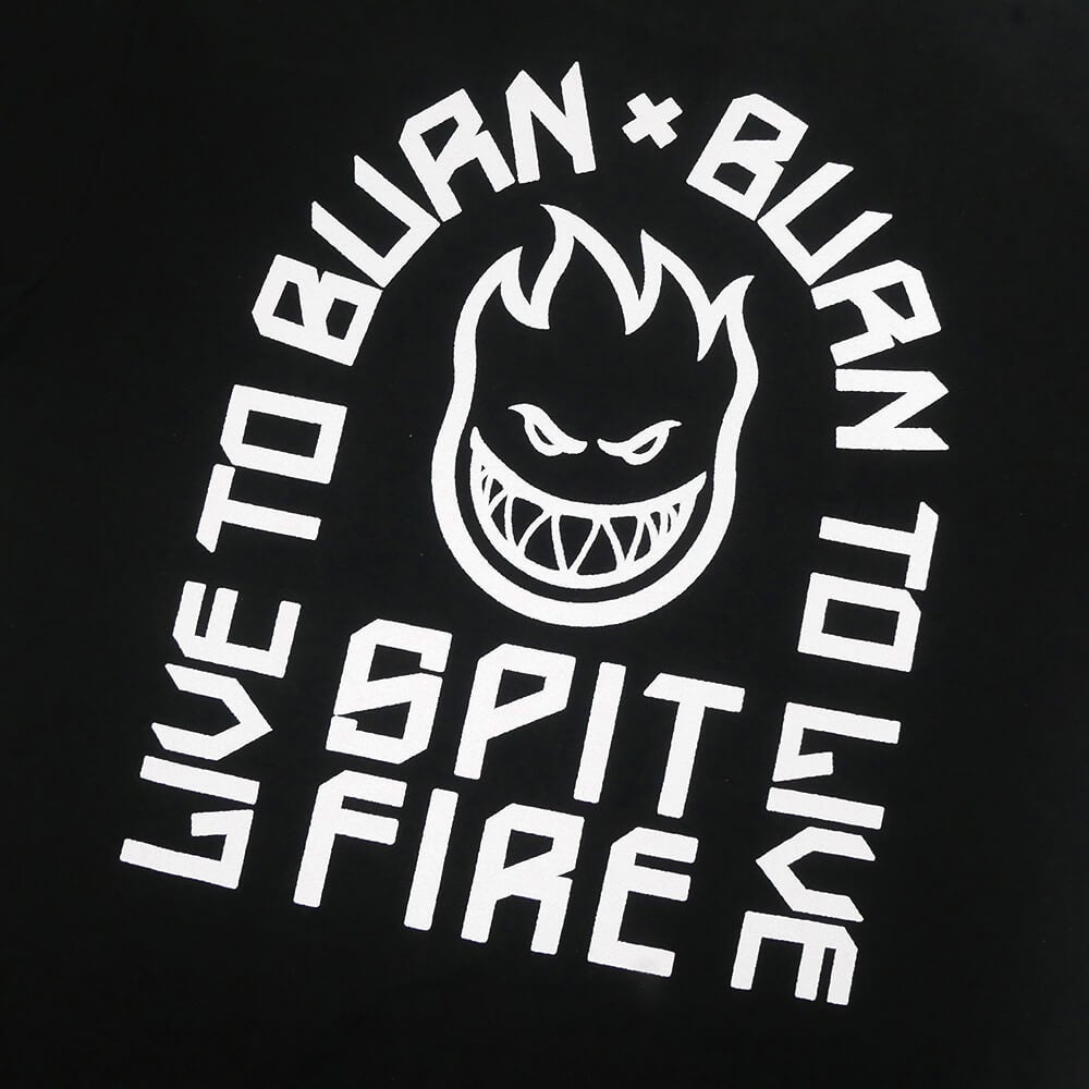  SPITFIRE T-SHIRT スピットファイヤー Tシャツ LTB ARCH 2 BLACK スケートボード スケボー 3